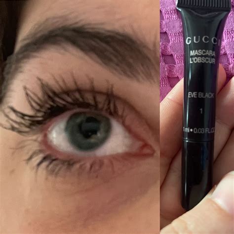 gucci l'obscur mascara reviews|Gucci mascara review.